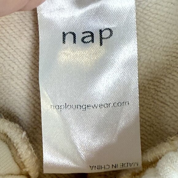 NAP Cream Relaxed Jogger Sweatpants, M - Picture 7 of 10